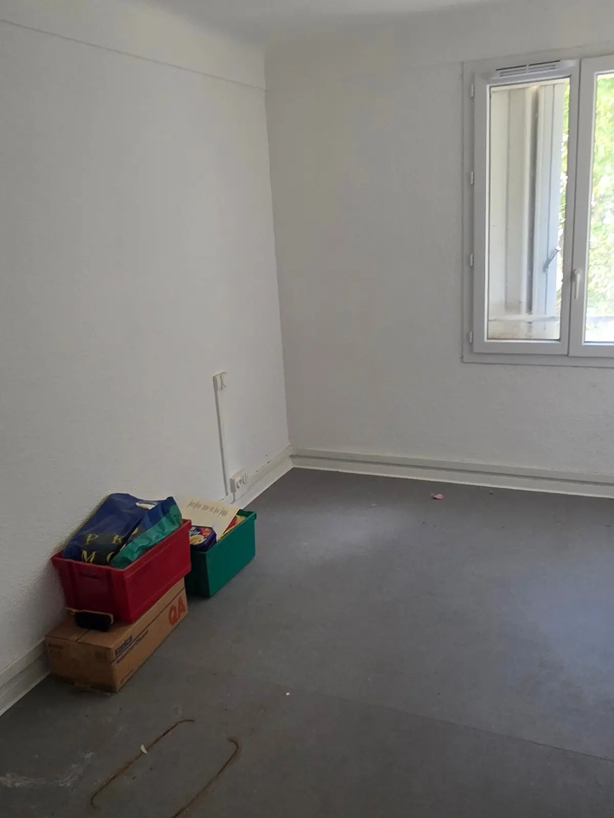 Chambre propre après débarras