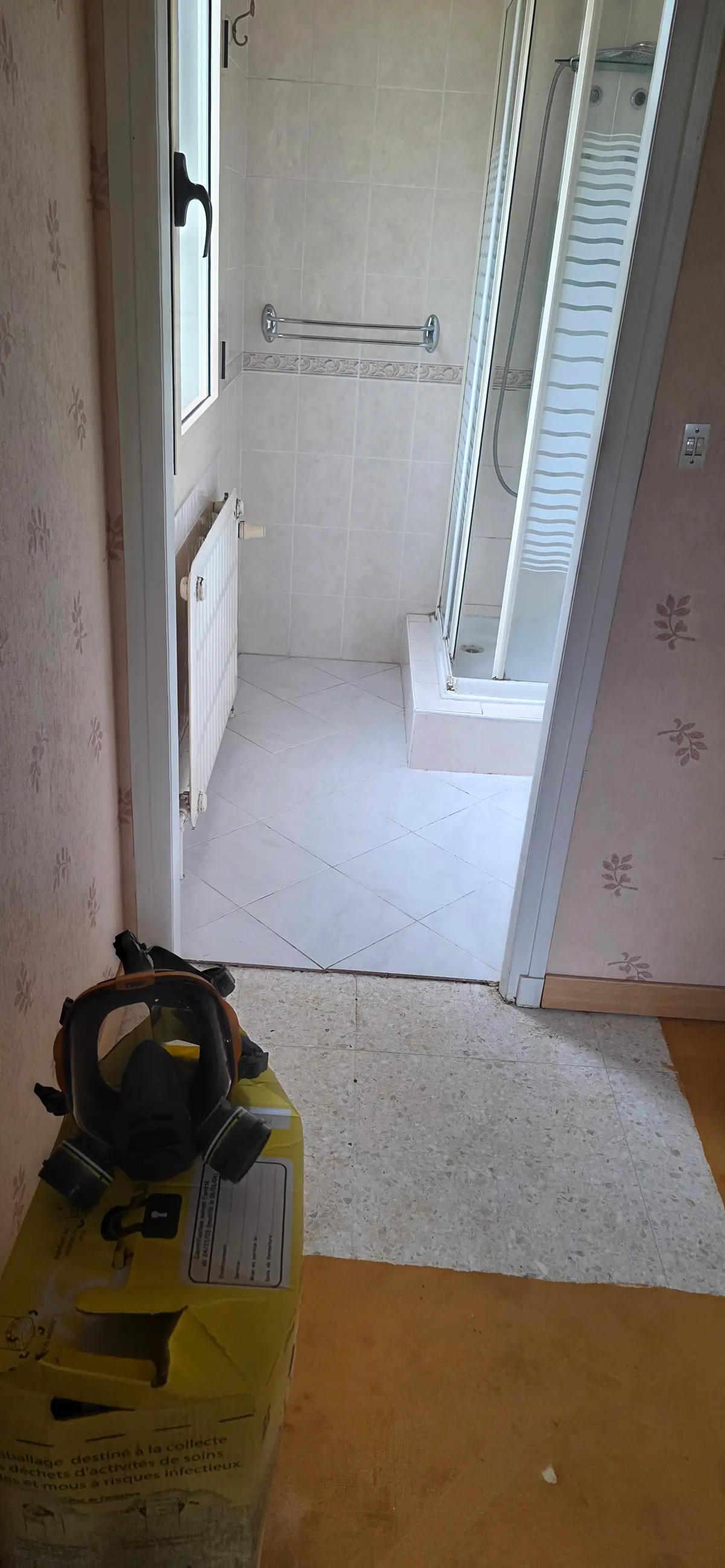 Salle de bain avant intervention