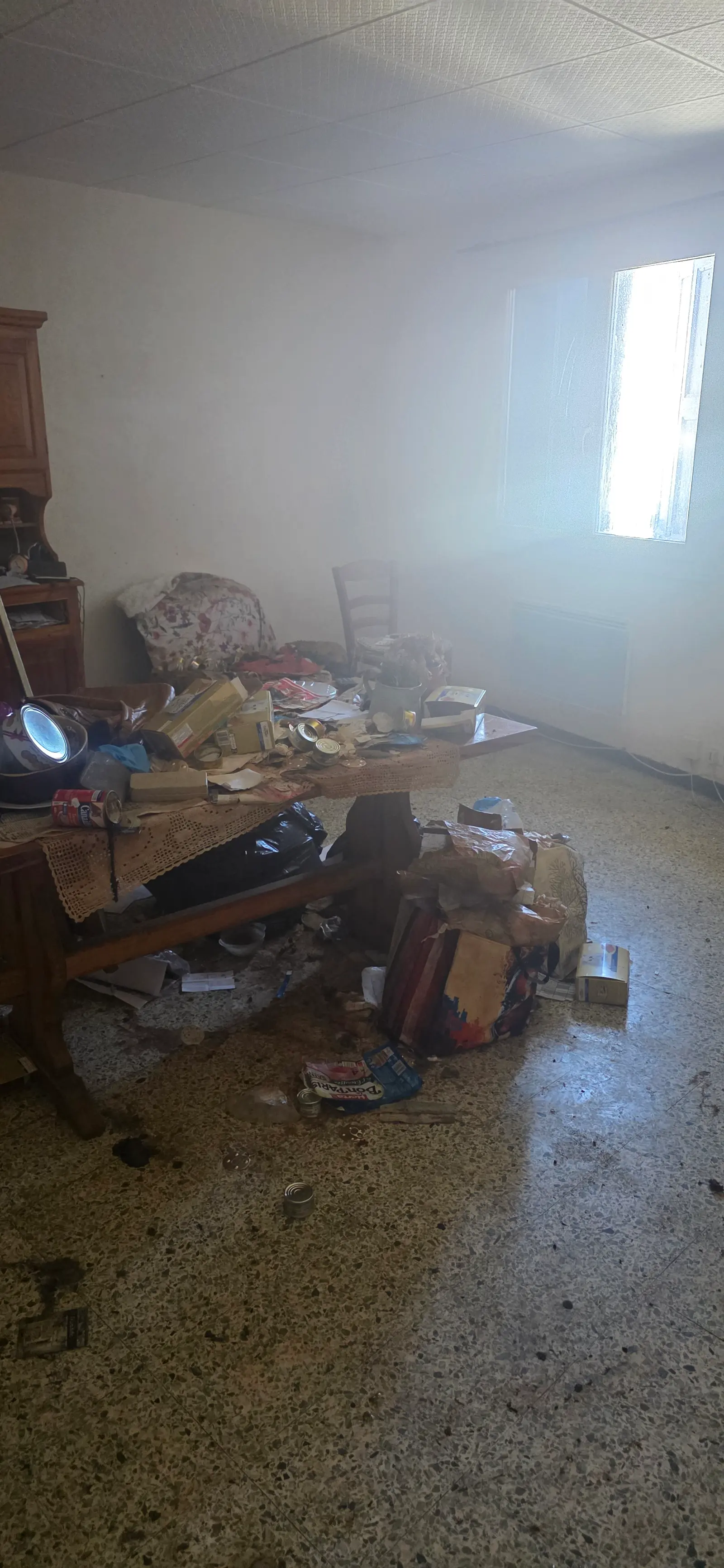 Nettoyage logement insalubre — intervention CDAD France